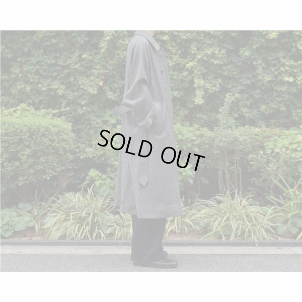 画像8: 【INTÉRIM(インテリム)】HYPER BIG LOVAT KIRK TWEED SINGLE RAGLAN BELTED OVER COAT(IT22A005)/GRAY HERRINGBONE