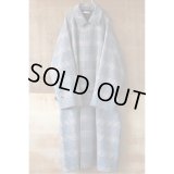 【INTÉRIM(インテリム)】HYPER BIG HOUNDSTOOTH CHECK PLAID SINGLE RAGLAN BELTED OVER COAT(IT22A011)