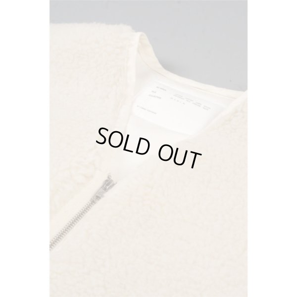 画像3: 【CAMIEL FORTGENS(カミエルフォートヘンス)】FLEECE VEST WOOL(CF.14.05.01.01)/ OFF WHITE