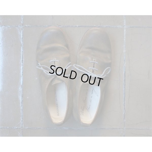 画像4: 【SUGINARI MORIMOTO（スギナリモリモト）】Wholecut Shoes/ Vaqueta Reverse/ Cammello