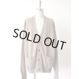 【INTÉRIM(インテリム)】CASHMERE 100 V-NECK CARDIGAN(IT23A047)/NAT.BROWN