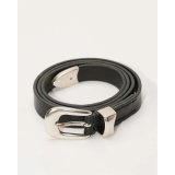 予約商品【OUR LEGACY(アワーレガシー)】2 CM BELT/ Black Leather