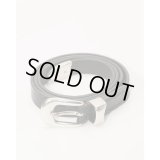 【OUR LEGACY(アワーレガシー)】2 CM BELT/ Black Leather