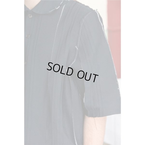 画像3: 【CAMIEL FORTGENS(カミエルフォートヘンス)】RELIEF SHIRT(CF.15.03.03.01)/ NAVY/BROWN