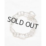 【INTÉRIM(インテリム)】TAXCO SILVER LARGE ANCHOR BRACELET(IT21A401)