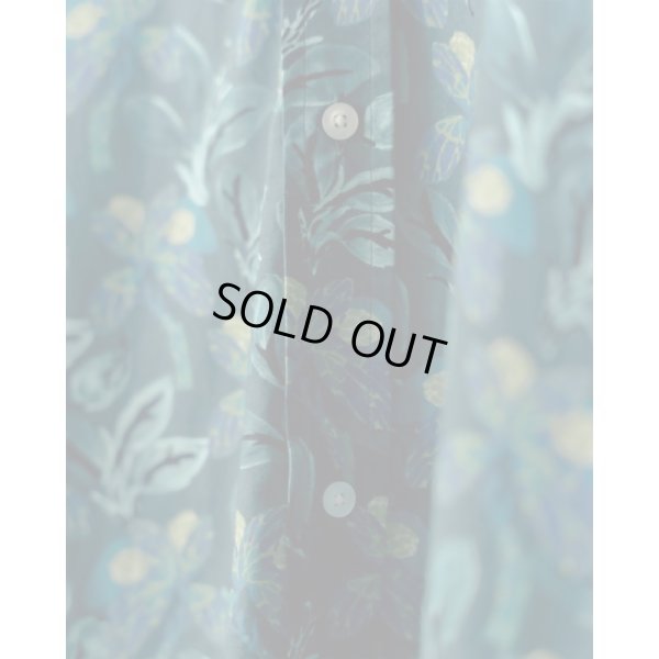 画像4: 【HEUGN（ユーゲン）】“Rob for VELVET” BAND COLLAR SHIRT -  Eden Blue