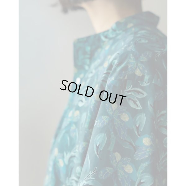 画像13: 【HEUGN（ユーゲン）】“Rob for VELVET” BAND COLLAR SHIRT -  Eden Blue