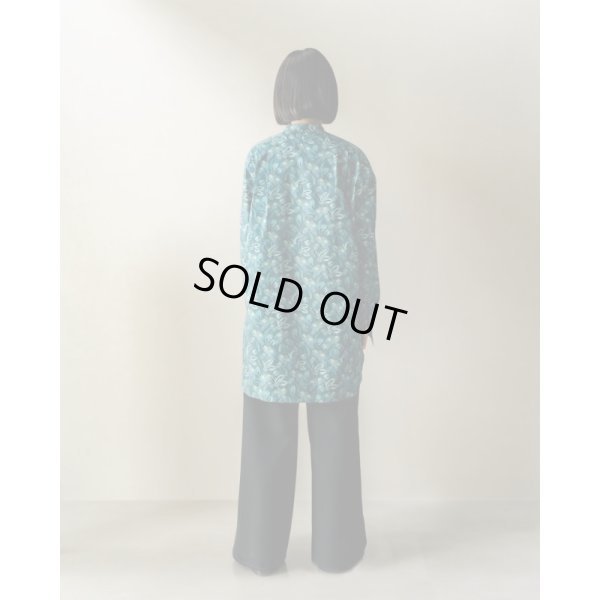 画像11: 【HEUGN（ユーゲン）】“Rob for VELVET” BAND COLLAR SHIRT -  Eden Blue