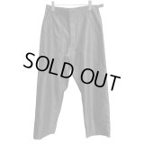 【INTÉRIM(インテリム)】GIZA BACK SATIN BAKER PANTS(IT22S167)/ BLACK