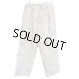 【PERIOD FEATURES(ピリオドフィーチャーズ)】Hand clipping Pants/ WB