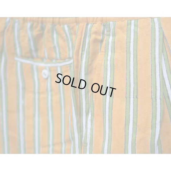 画像5: 【PERIOD FEATURES(ピリオドフィーチャーズ)】Block Print Stripe Pants/ YG