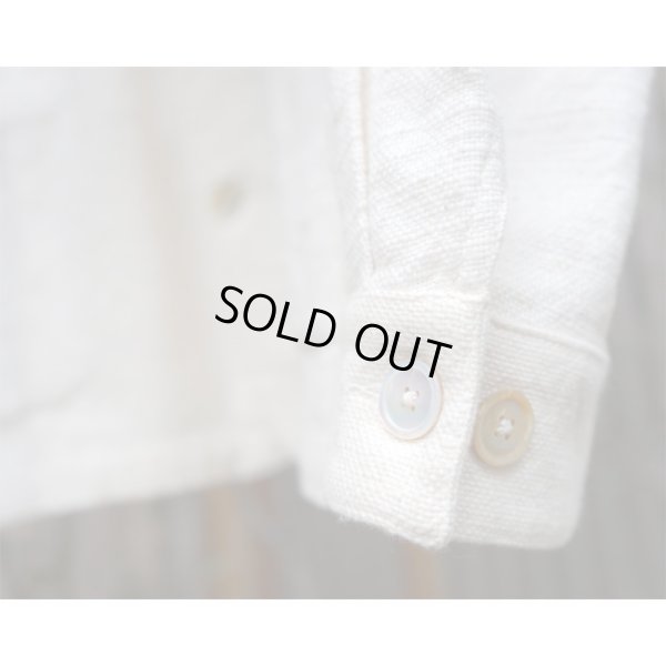 画像4: 【PERIOD FEATURES(ピリオドフィーチャーズ)】Khadi hand woven Coverall / WB