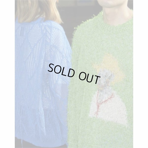 画像6: 【Kota Gushiken(コウタグシケン)】Summer Van Gogh Long Sleeve Top/ Green