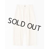 【STUDIO NICHOLSON（スタジオニコルソン）】SORTE SNM-VOLUME PLEAT PANTS/ LINEN
