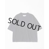 【STUDIO NICHOLSON（スタジオニコルソン）】PIU SNM-MIDWEIGHT JRSY LOGO T-SHIRT/DARKEST NAVY