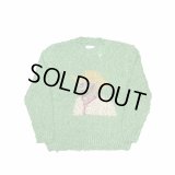 【Kota Gushiken(コウタグシケン)】Summer Van Gogh Long Sleeve Top/ Green