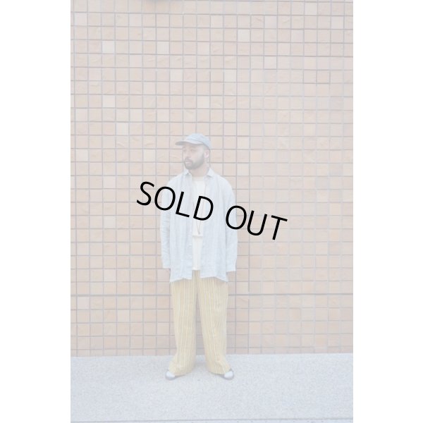 画像7: 【PERIOD FEATURES(ピリオドフィーチャーズ)】Block Print Stripe Pants/ YG