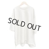【INTÉRIM(インテリム)】LONG STAPLE AUSTRALIAN COTTON HYPER BIG T-SHIRT(IT23S101)/L.BEIGE
