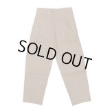 【JAN-JAN VAN ESSCHE(ヤンヤンヴァンエシュ)】CHINO STYLE TROUSERS(TROUSERS＃72)/ CEMENT HEMP TWILL