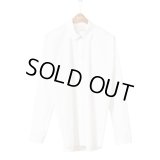 【JAN-JAN VAN ESSCHE(ヤンヤンヴァンエシュ)】REGULAR FIT DRESS SHIRT(SHIRT＃90)/ WHITE COTTON POPLINE