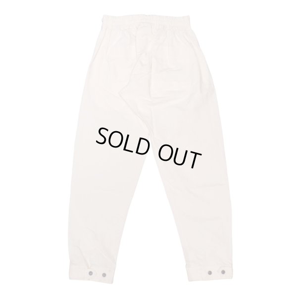 画像3: 【JAN-JAN VAN ESSCHE(ヤンヤンヴァンエシュ)】TRACK PANTS(TROUSERS＃73)/ IVORY PAPER FINE TWILL