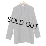 【JAN-JAN VAN ESSCHE(ヤンヤンヴァンエシュ)】OVERSIZED BLAZER(JACKET＃50)/ VINTAGE STRIPED COTTON/LINEN