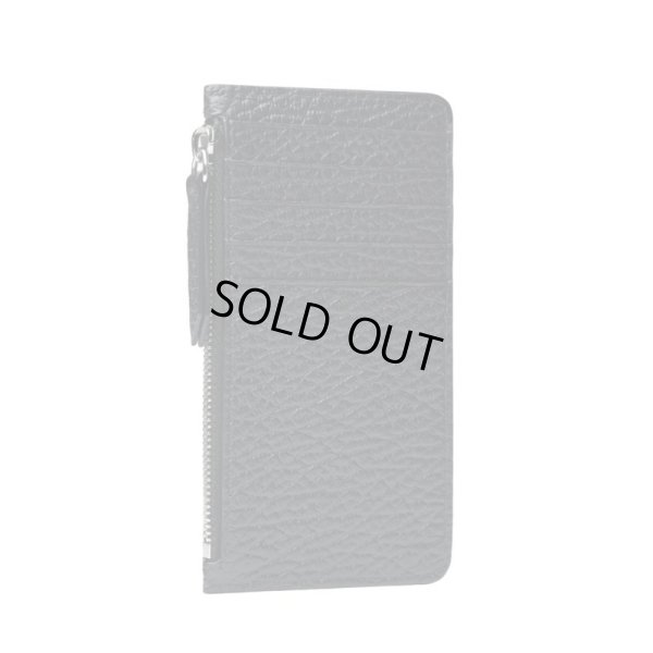 画像1: 【Maison Margiela(メゾンマルジェラ)】ZIP CARD HOLDER/ BLACK