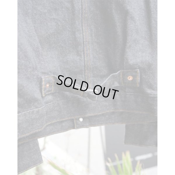 画像7: 【INTÉRIM(インテリム)】HYPER BIG WWII“1ST”SHUTTLE DENIM JACKET(IT22S013)/BLACK