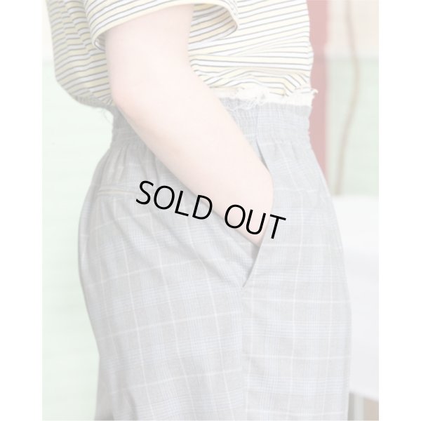 画像4: 【CAMIEL FORTGENS(カミエルフォートヘンス)】GRANDMA PANTS WOOL(CF.15.06.04.02)/ GREY CHECK
