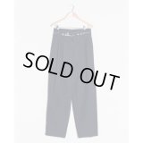【CAMIEL FORTGENS(カミエルフォートヘンス)】SUIT PANTS WOOL(CF.15.06.08.01)/ NAVY