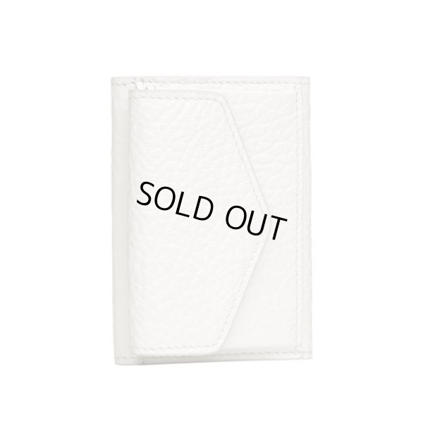 画像1: 【Maison Margiela(メゾンマルジェラ)】THREE FOLD ENVELOPE WALLET/ GREIGE