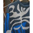画像3: 【KHOKI(コッキ)】Intarsia-knit jumper/ Khaki (3)