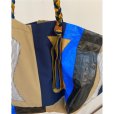 画像3: 【KHOKI(コッキ)】Color-block vinyl bag/ Blue