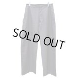 【Morgane Krischer(モーガンクリッシャー)】Curved large trousers/ CHECK BROWN×BLUE