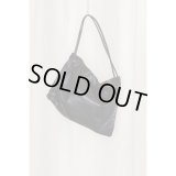 【GABRIELA COLL GARMENTS(ガブリエラコールガーメンツ)】GATHERED CROSSED LEATHER BAG