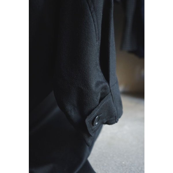 画像5: 【GABRIELA COLL GARMENTS(ガブリエラコールガーメンツ)】HEAVY WOOL OVERSIZED COAT/ BLACK