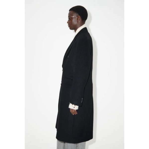 画像5: 【OUR LEGACY(アワーレガシー)】WHALE COAT/ Black Hairy Wool