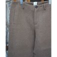 画像3: 【seya.(セヤ)】DOUBLE FACE YAK TROUSERS/ UNDYED YAK BROWN (3)