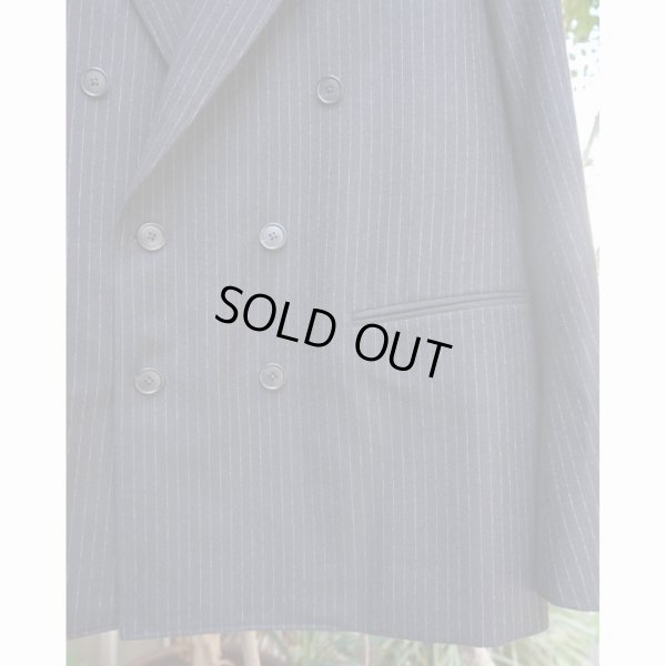 画像4: 【HEUGN(ユーゲン)】“Adam” WIDE STRIPE 6B - Navy