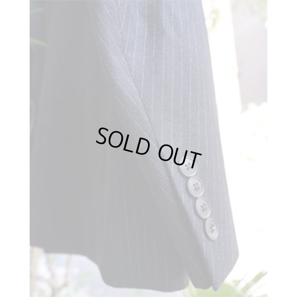 画像3: 【HEUGN(ユーゲン)】“Adam” WIDE STRIPE 6B - Navy