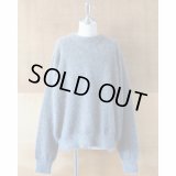 【INTÉRIM(インテリム)】KID MOHAIR CREW(IT23A067)/ GRAY