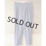 【INTÉRIM(インテリム)】LIMITED FADE BROWN 2-TUCK STRAUGHT SLACKS(IT23A160)/ WINE BROWN
