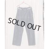 【CAMIEL FORTGENS(カミエルフォートヘンス)】WORKER PANTS(CF.16.06.04.03)/ BLUE