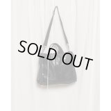【CAMIEL FORTGENS(カミエルフォートヘンス)】PATCHED SHOPPER M(CF.16.11.03.01)/ BLACK