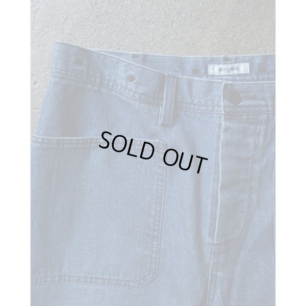 画像3: 【INTÉRIM(インテリム)】USED,40s WW2 US.NAVY SELVEDGE NEP DENIM TROUSER(IT23A107)