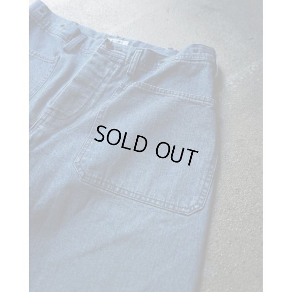 画像4: 【INTÉRIM(インテリム)】USED,40s WW2 US.NAVY SELVEDGE NEP DENIM TROUSER(IT23A107)