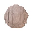 画像1: 【I am dork(アイアムドーク)】BD long sleeve shirt / Brown Check (1)