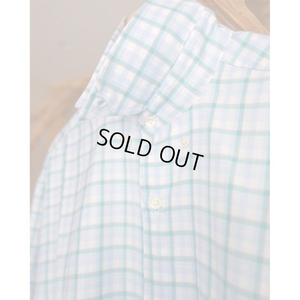 画像5: 【I am dork(アイアムドーク)】BD long sleeve shirt / Blue×Green Check