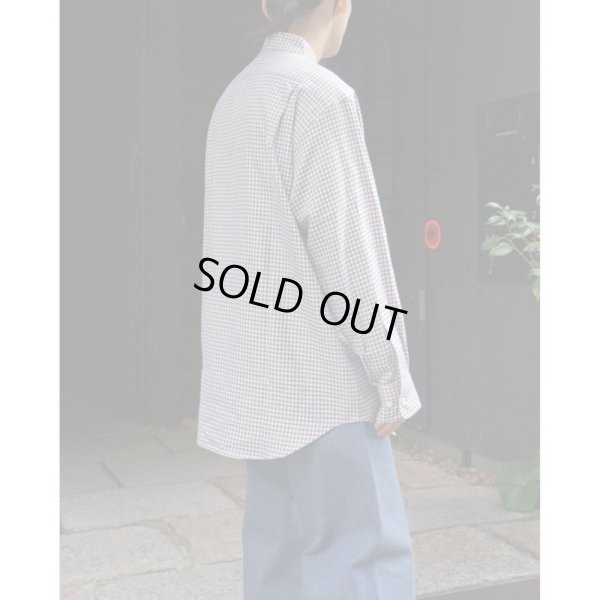 画像7: 【I am dork(アイアムドーク)】BD long sleeve shirt / Blue×Green Check