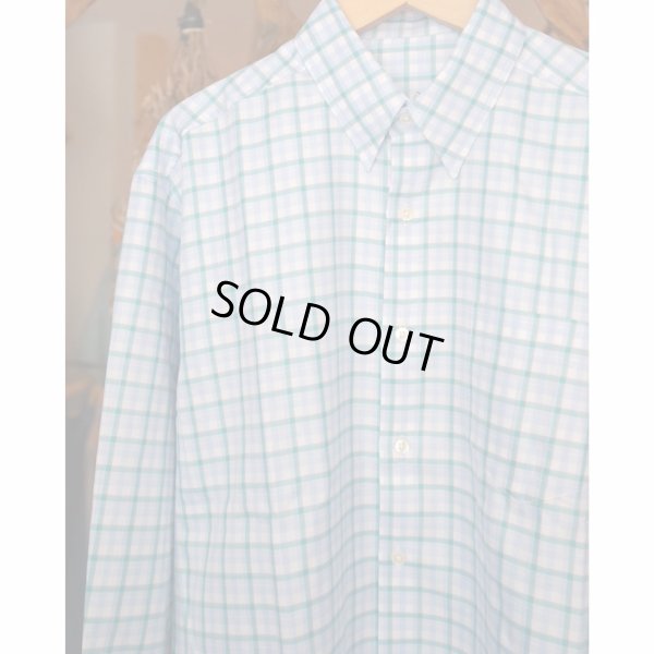 画像3: 【I am dork(アイアムドーク)】BD long sleeve shirt / Blue×Green Check